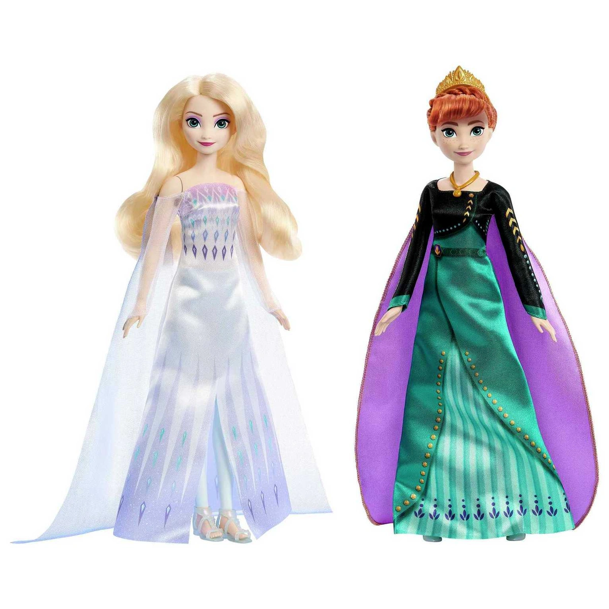 Disney Frozen Queen Anna & Elsa the Snow Queen Doll 2-Pack