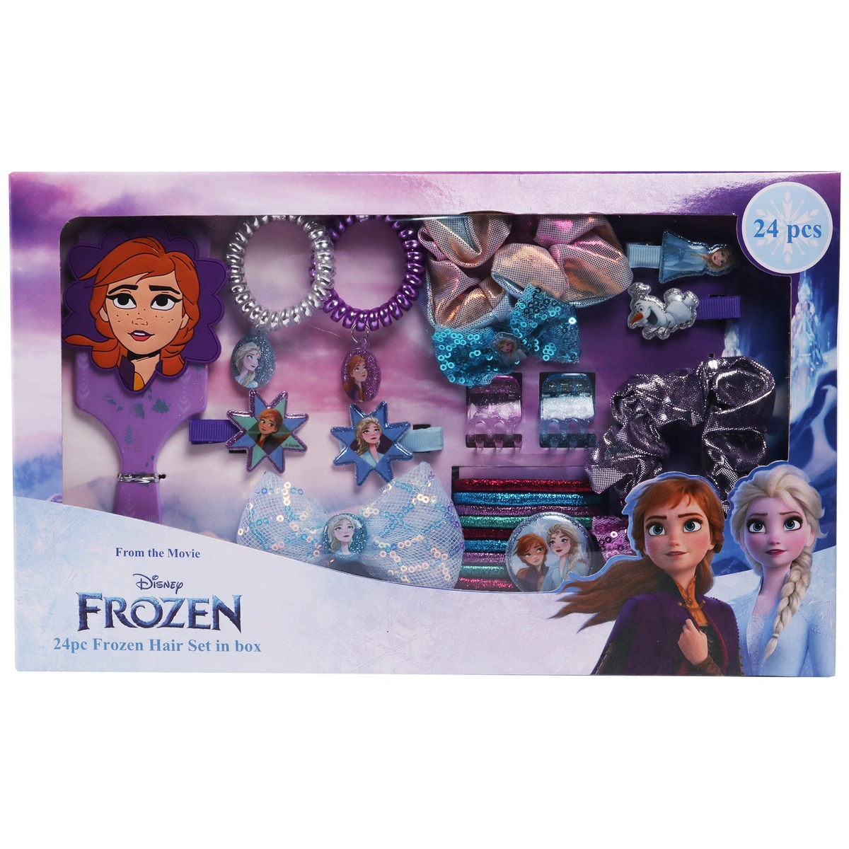 Frozen 24 Piece Hair Play Set