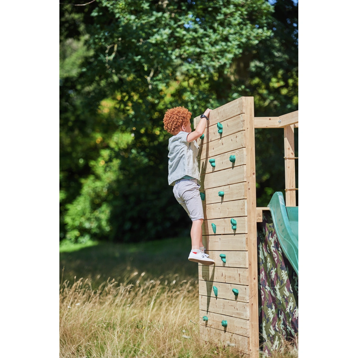 Plum Wooden Climbing Cube - XL
