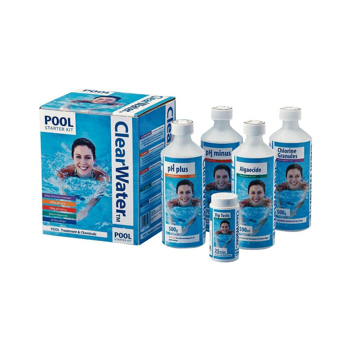 Clearwater Pool Water Treatment Starter Kit