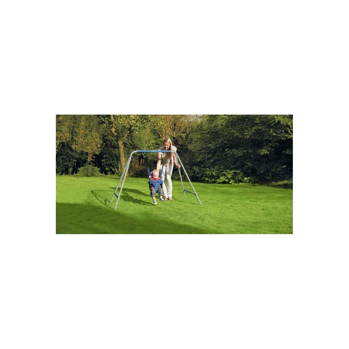 Chad Valley Toddler Garden Swing - Blue