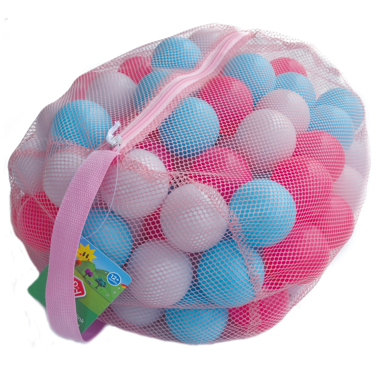 Chad Valley Bag of 100 Pink and Blue Play balls