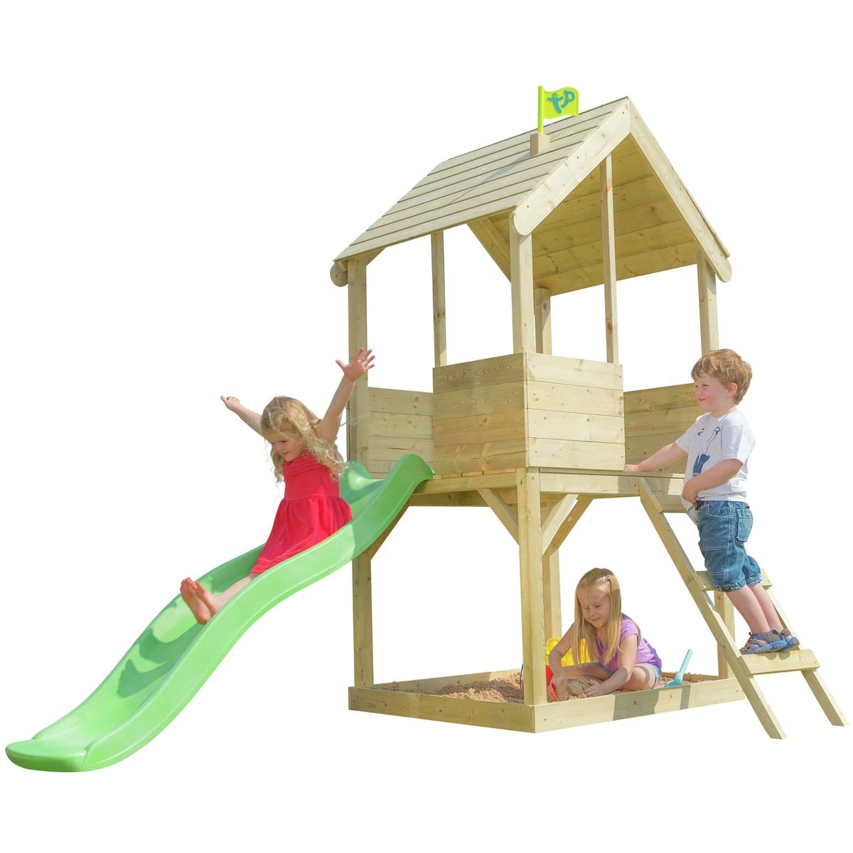 TP Wooden Multiplay Playhouse