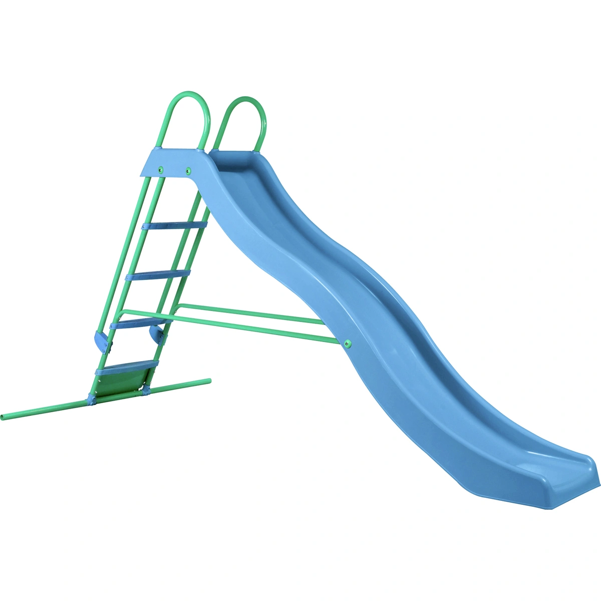 Chad Valley 9ft Kids Wavy Garden Slide - Blue