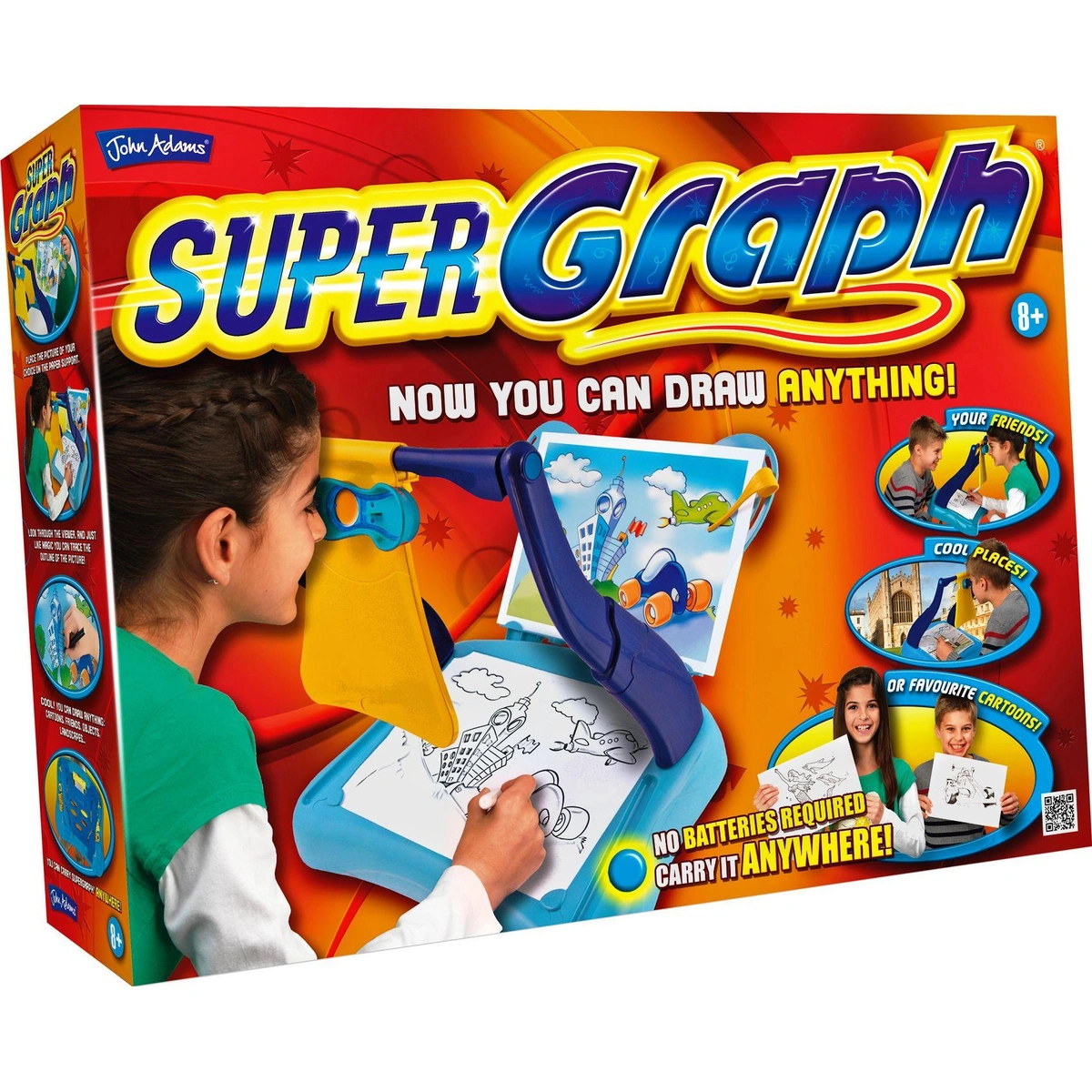 John Adams SuperGraph Drawing System Set