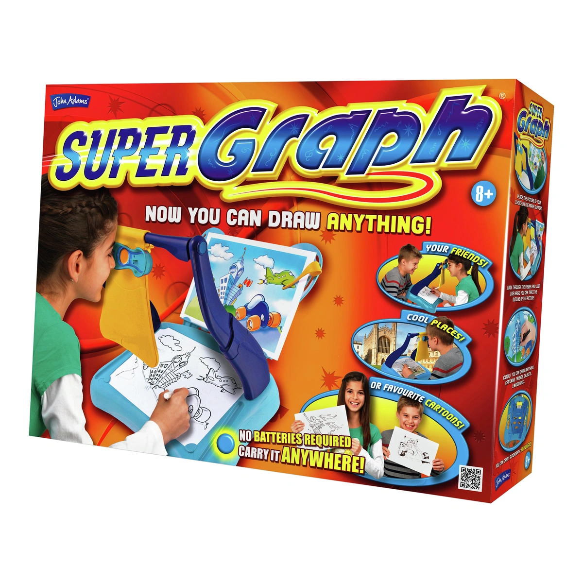 John Adams SuperGraph Drawing System Set