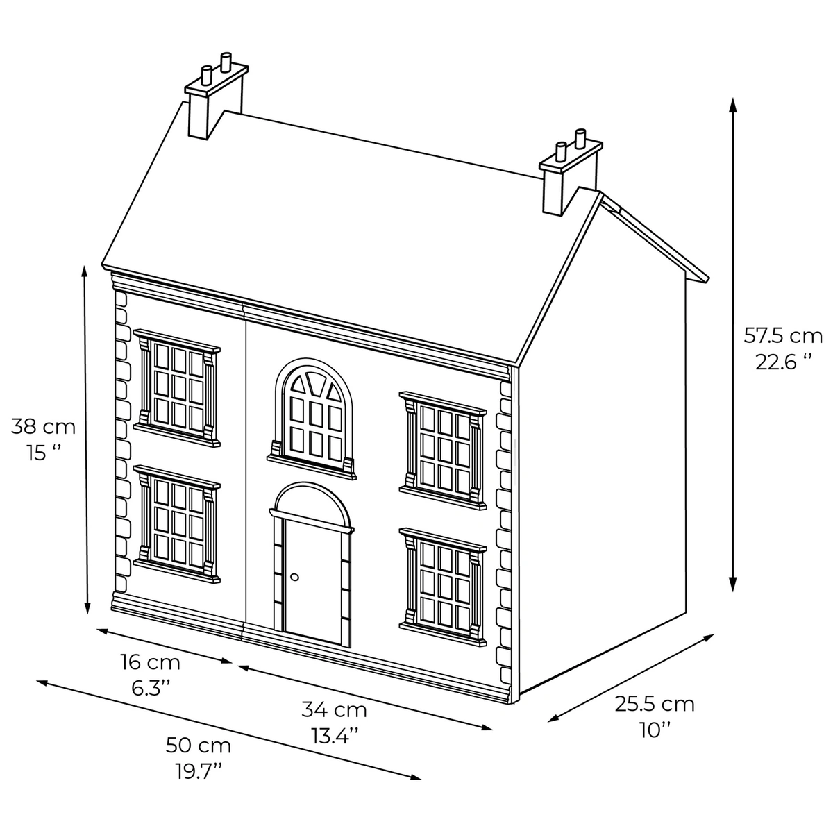 Jupiter Workshops Wooden Dolls House