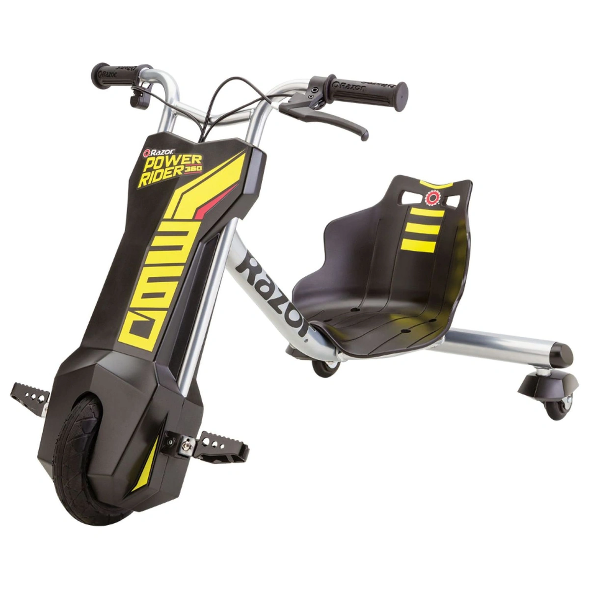 Razor PowerRider 360 Electric Ride On for Kids - Black