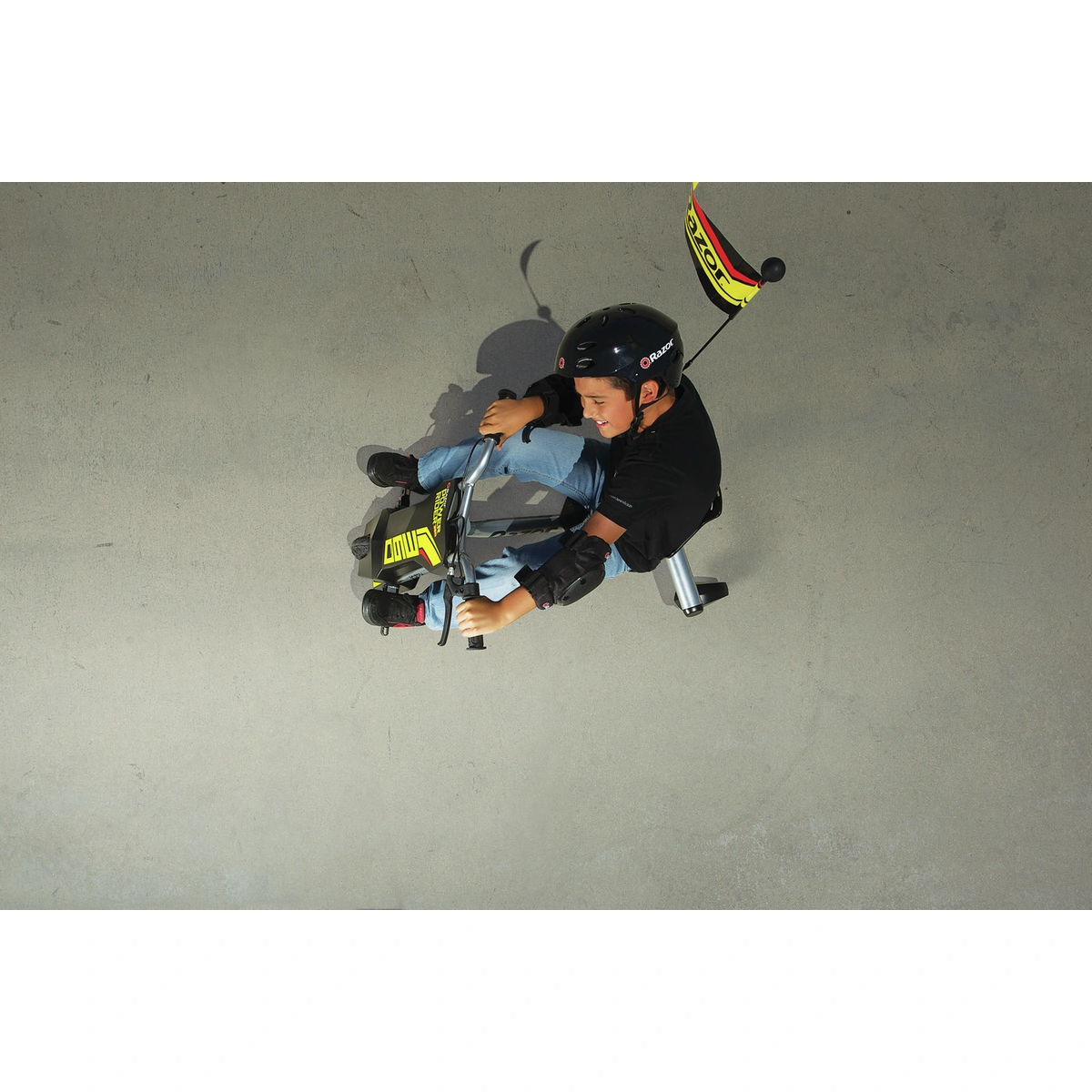 Razor PowerRider 360 Electric Ride On for Kids - Black