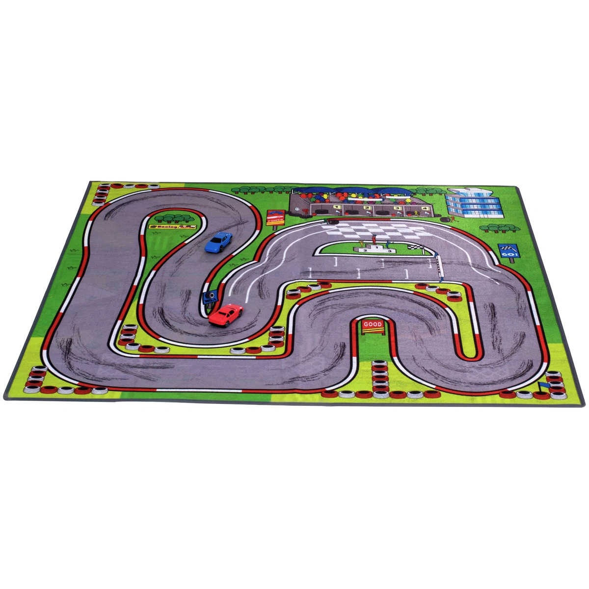 Chad Valley Double Sided Toy Car Mat and Cars
