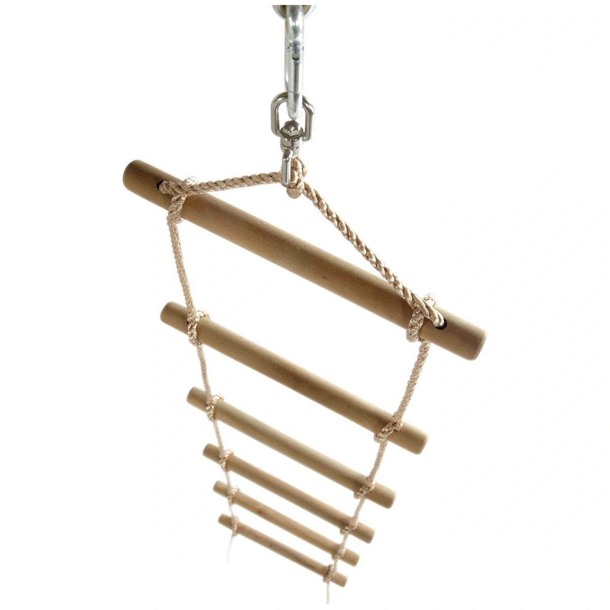 Plum Gibbon Wooden Garden Swing Set.