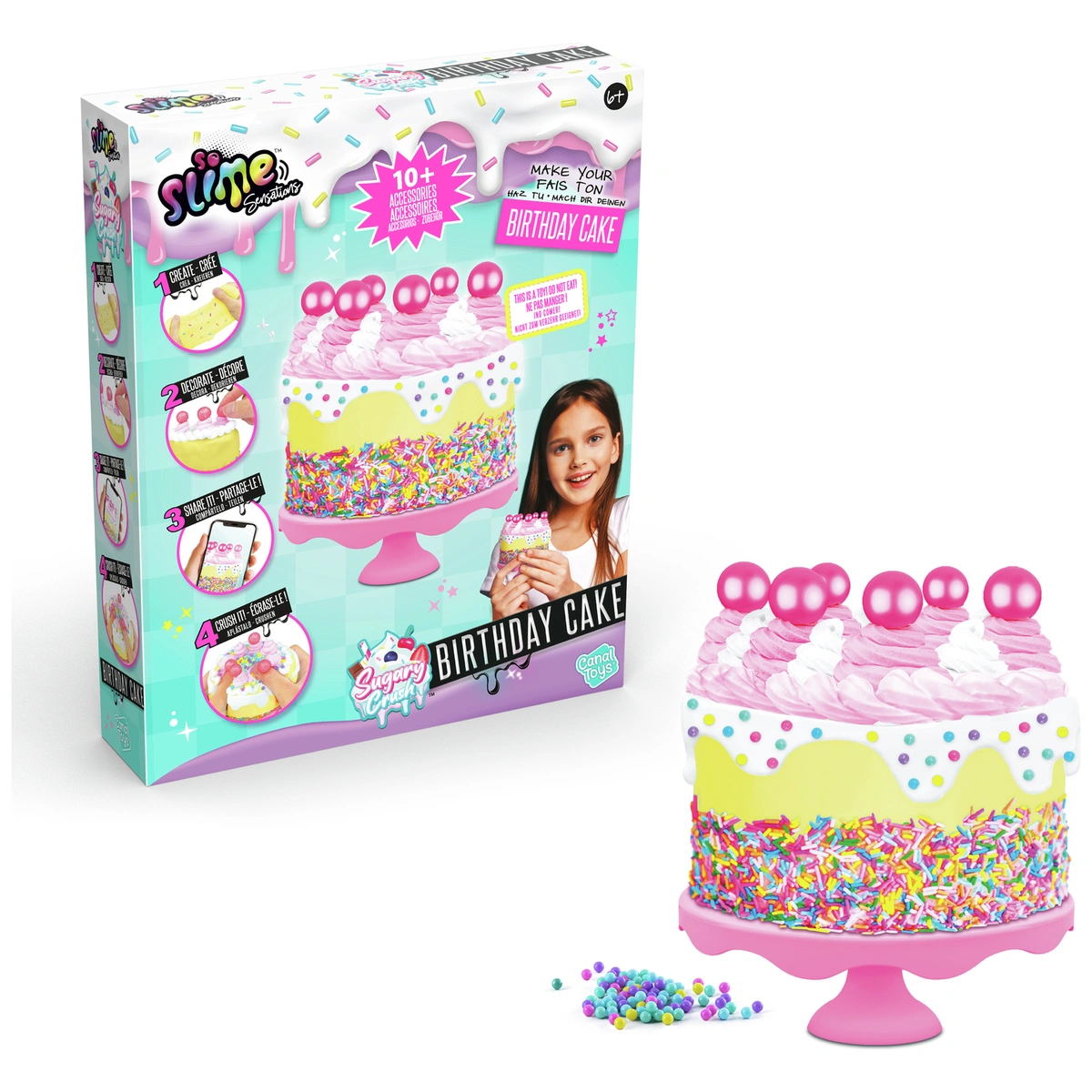 So Slime Sugary Crush Cake