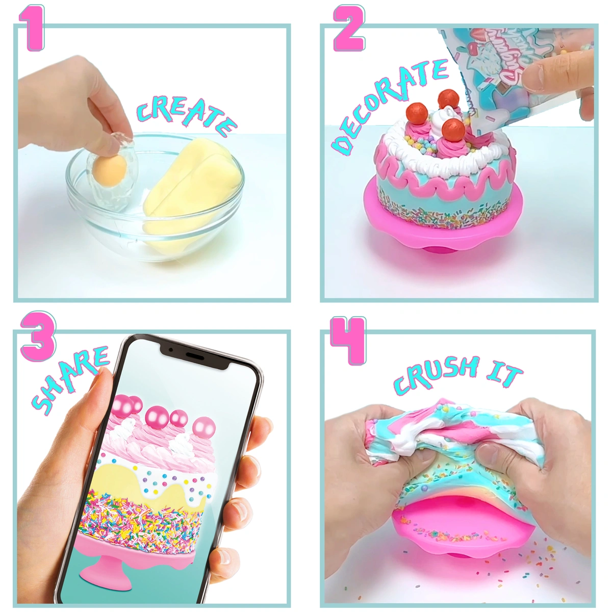 So Slime Sugary Crush Cake