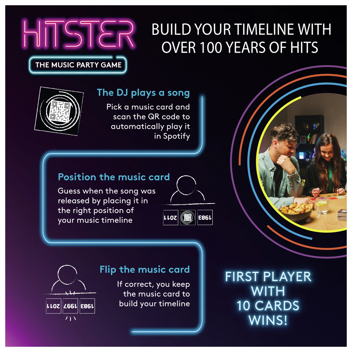 Hitster Music Card Game