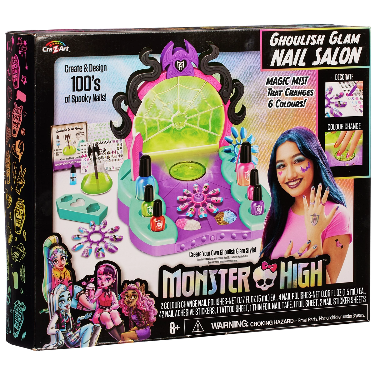 Monster High Ghoulish Glam Nail Salon