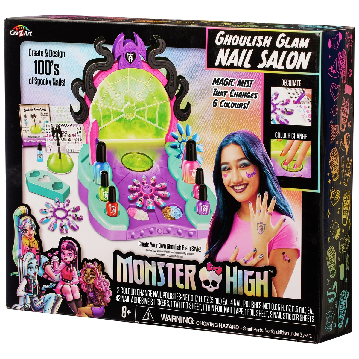 Monster High Ghoulish Glam Nail Salon