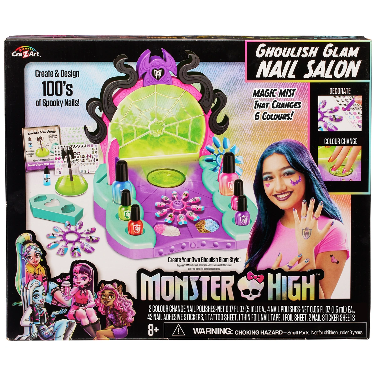 Monster High Ghoulish Glam Nail Salon