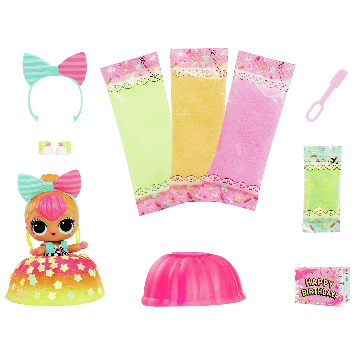 LOL Surprise Mix & Make Birthday Cake Tots Assortment - 9cm