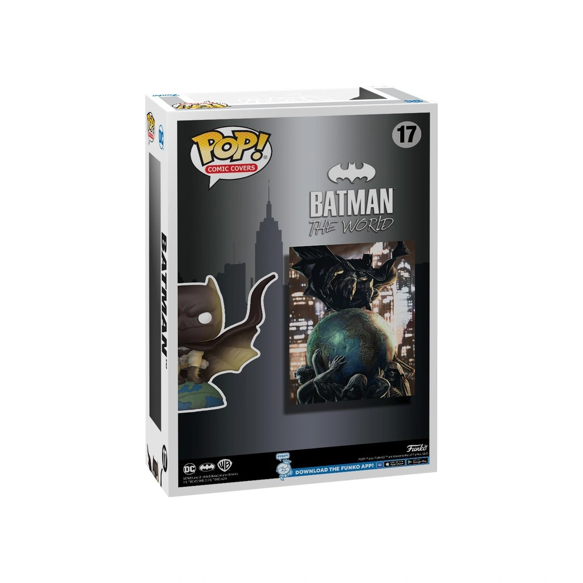 Funko Pop Comic Cover DC Batman The World
