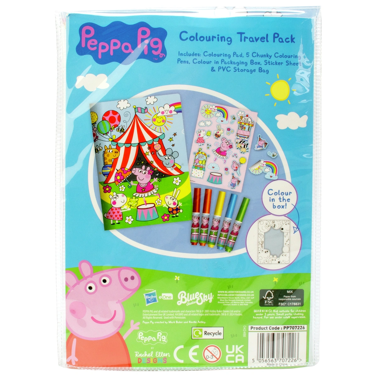 Hasbro Peppa X Rachel Ellen Colouring Set
