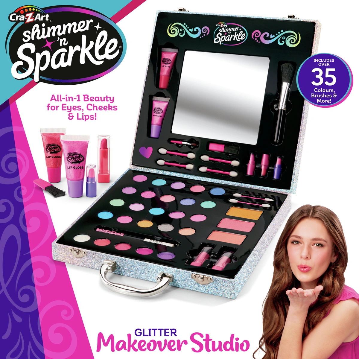 Shimmer N Sparkle InstaGlam Glitter Makeover Studio