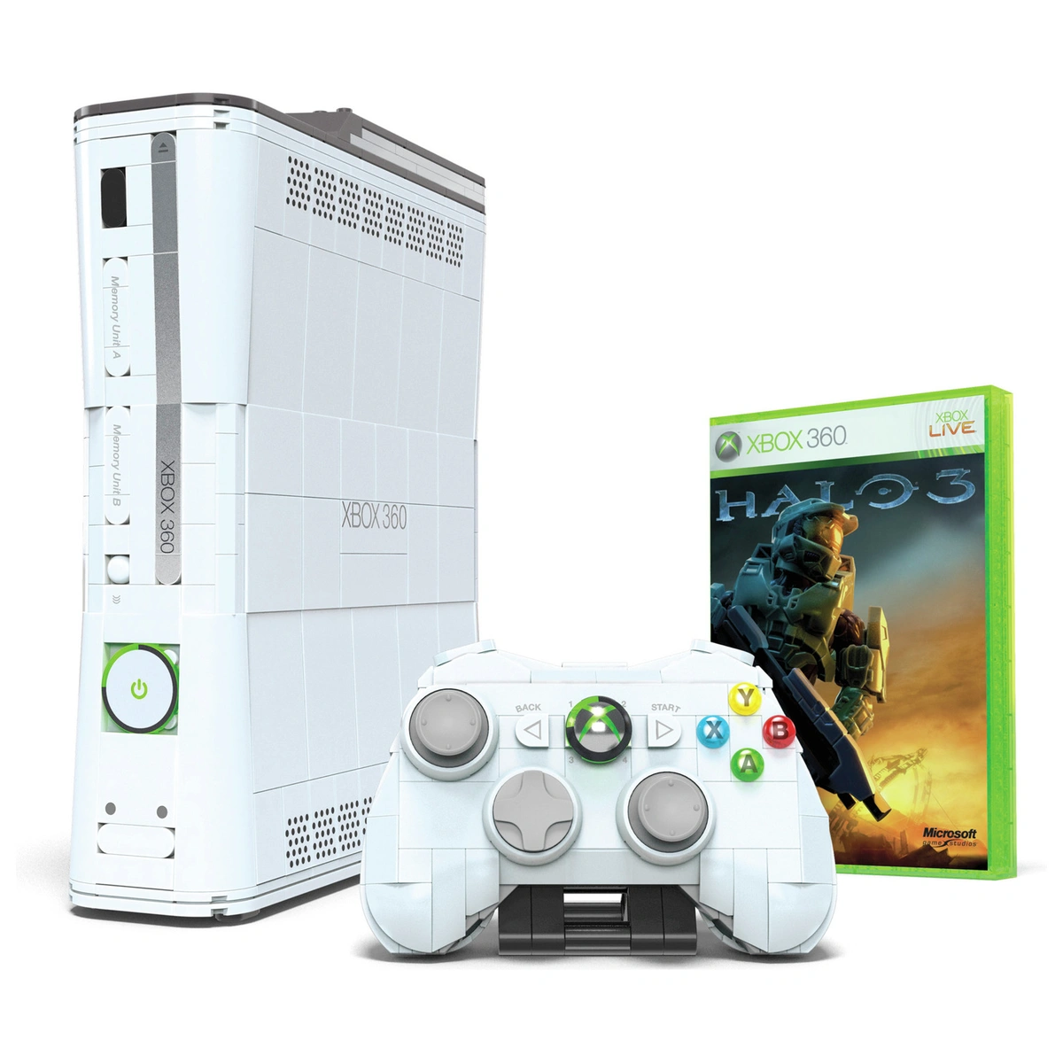 MEGA Microsoft Xbox 360 Collector Building Set (1342pcs)