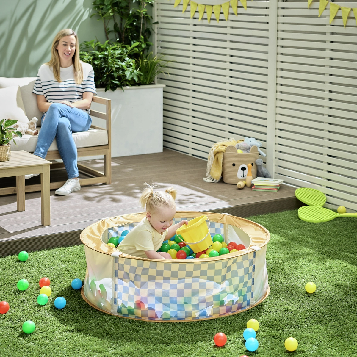 Chad Valley Ball Pit - Blue