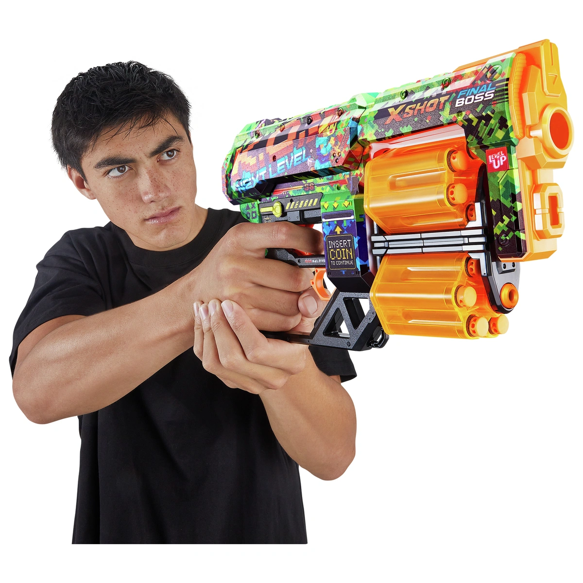 XSHOT Skins 2x Dread 2x Menace Dart Blaster Combo Pack