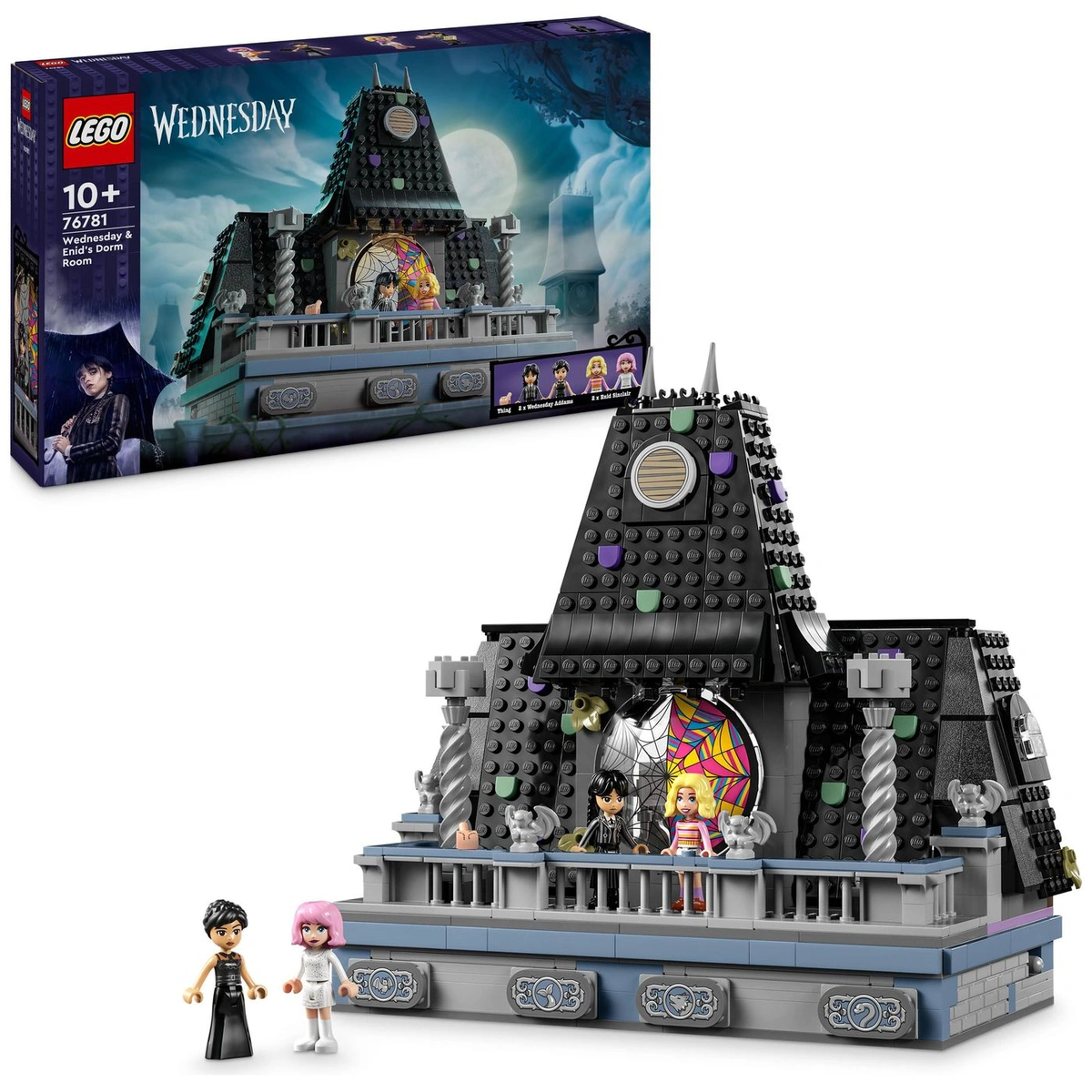 LEGO Wednesday & Enid's Dorm Room Set with Mini-Dolls 76781