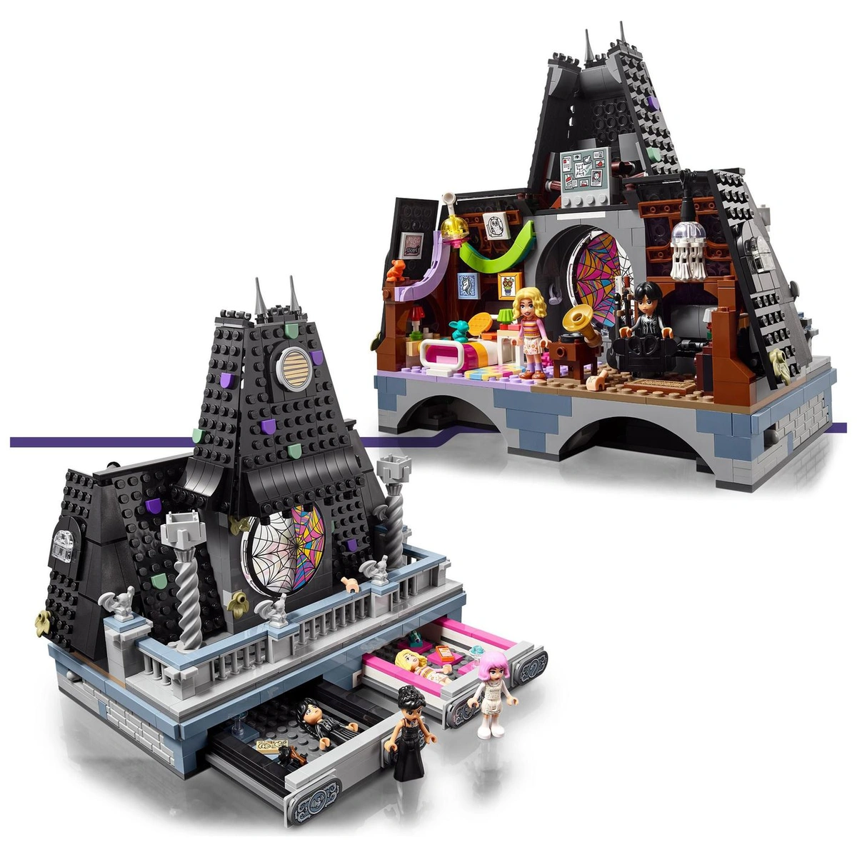 LEGO Wednesday & Enid's Dorm Room Set with Mini-Dolls 76781