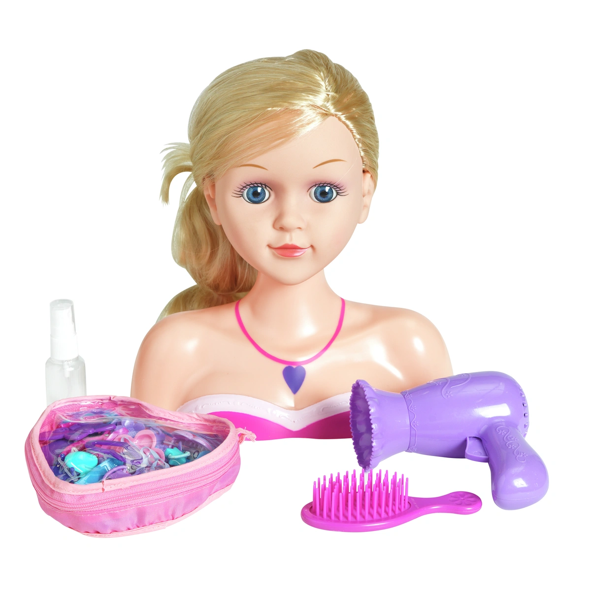 Chad Valley 100 Piece Styling Dolls Head - 9inch/25cm