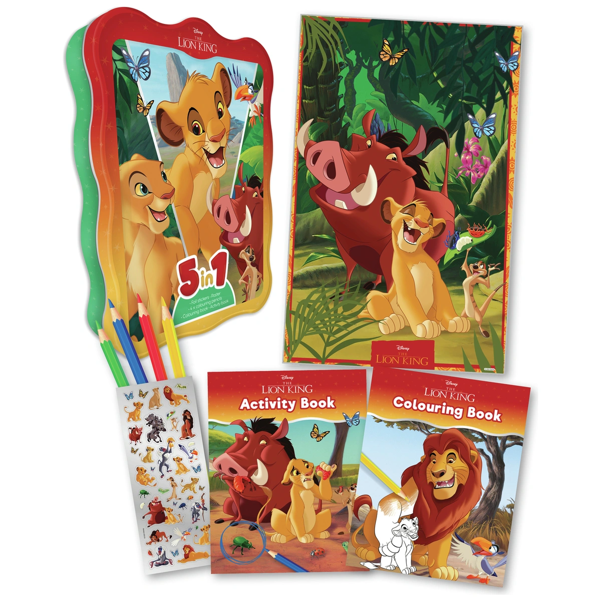 Disney The Lion King Colouring and Activity Set