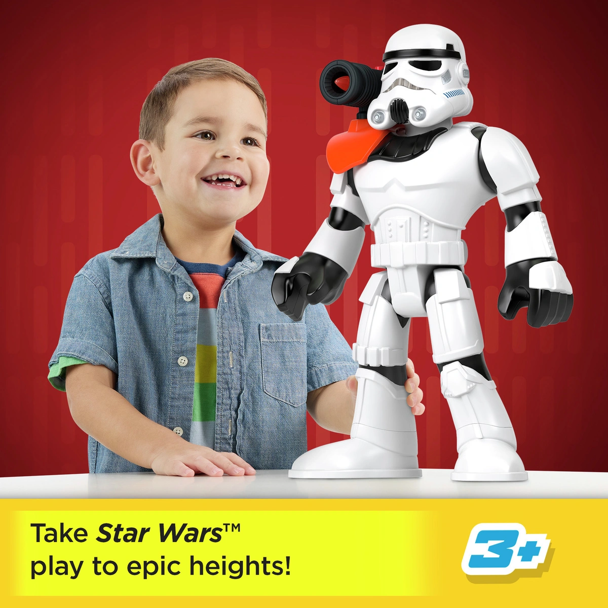 Imaginext Star Wars Stormtrooper XXL Figure Poseable Toy