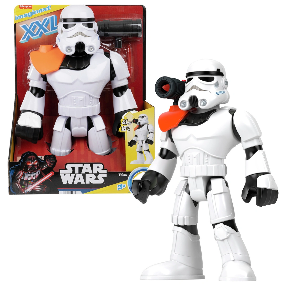 Imaginext Star Wars Stormtrooper XXL Figure Poseable Toy