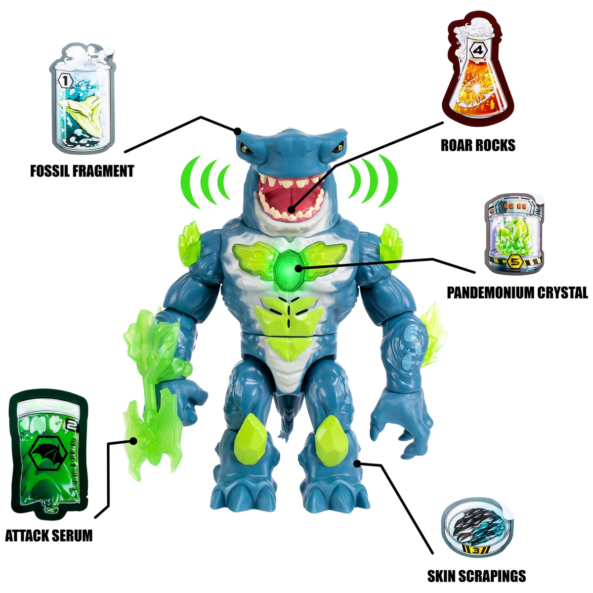 Beast Lab Core Line Shark Playset