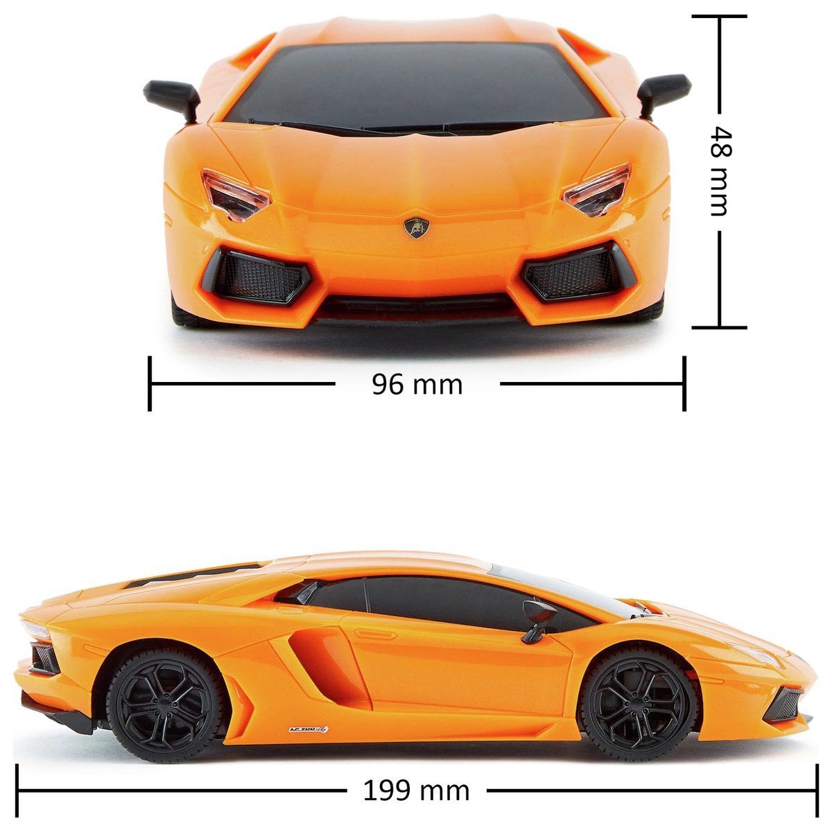 CMJ RC Cars 1:24 Lamborghini - Orange