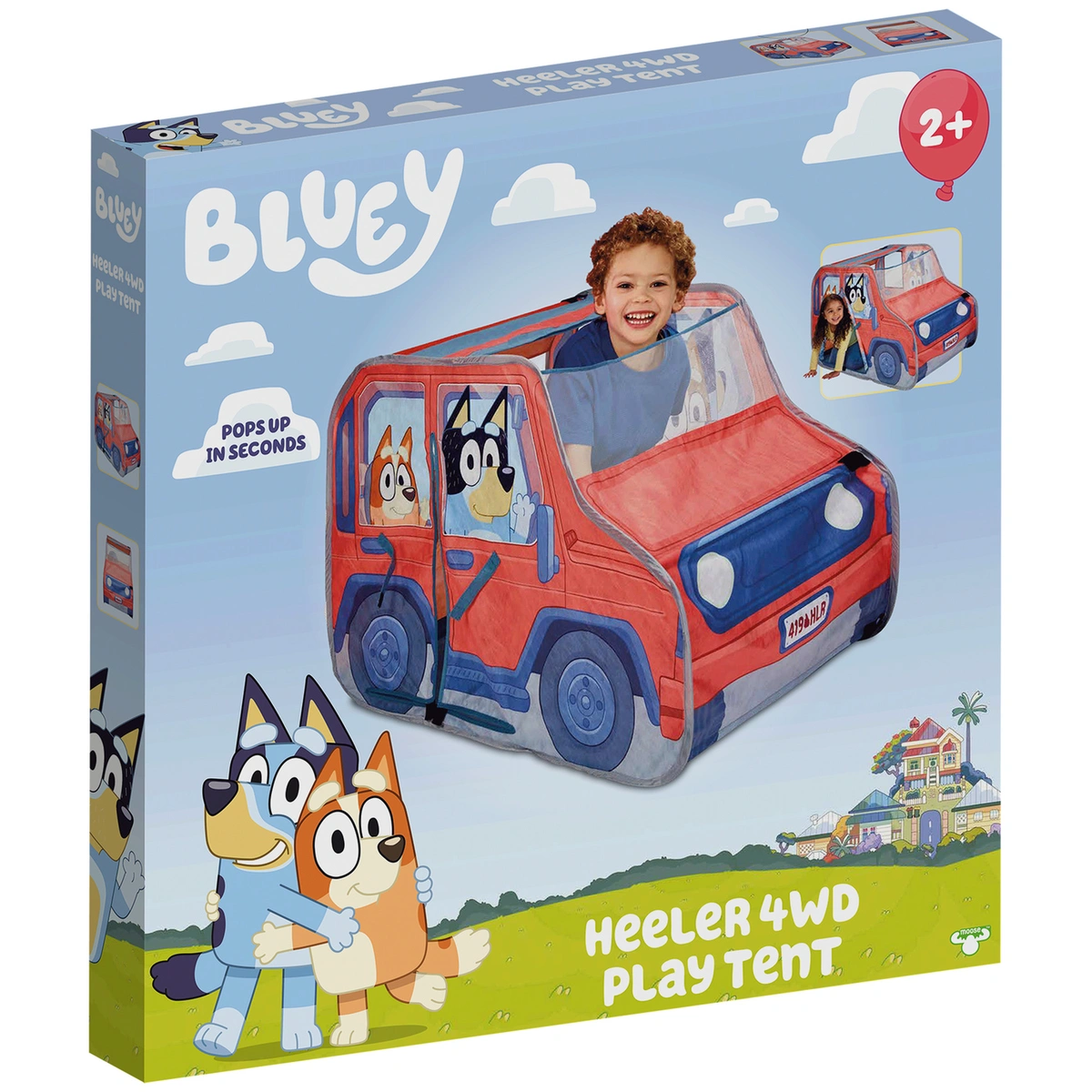 Bluey Heeler Family 4WD Play Tent