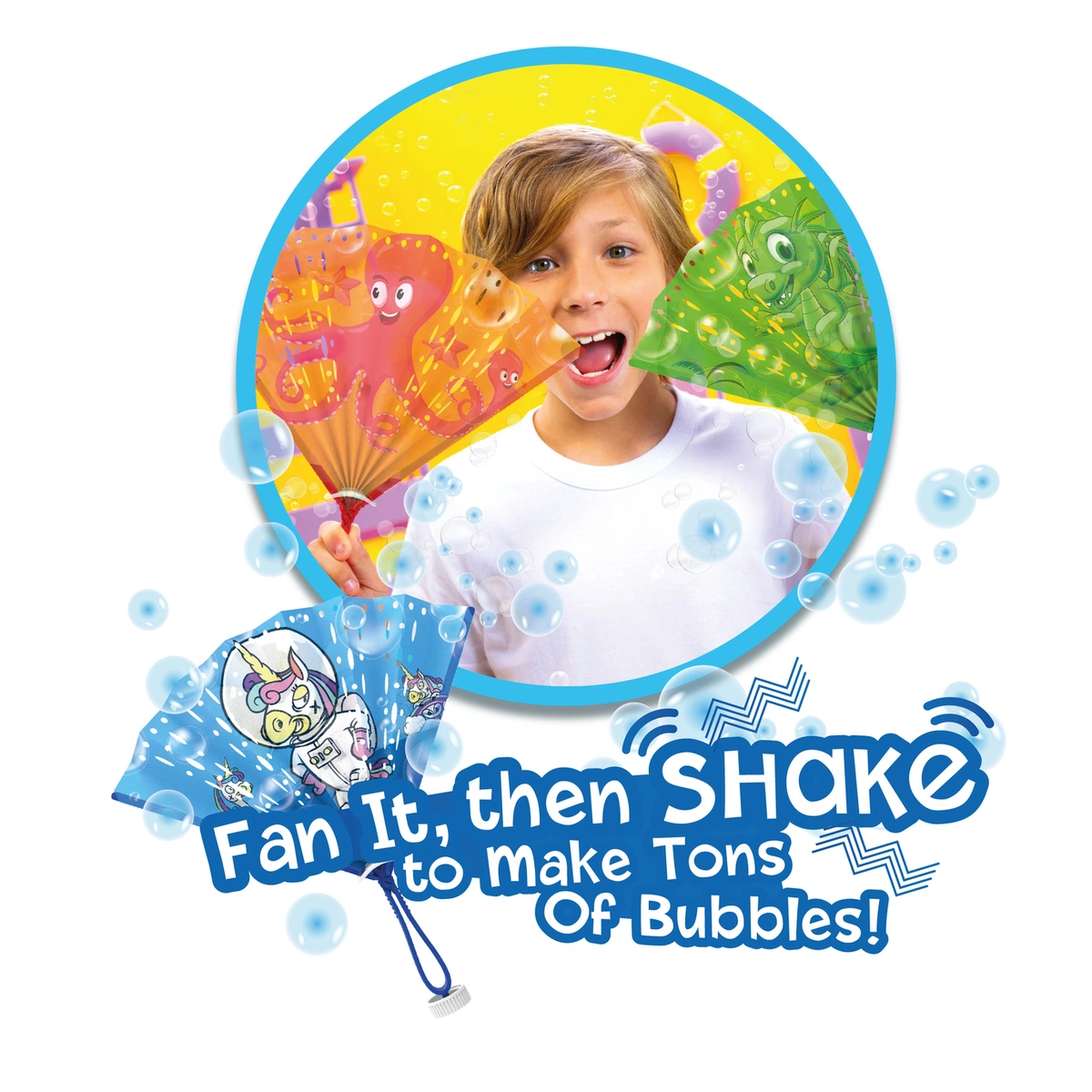 Fan-O-Rama Bubble Fan Assortment - Twin Pack