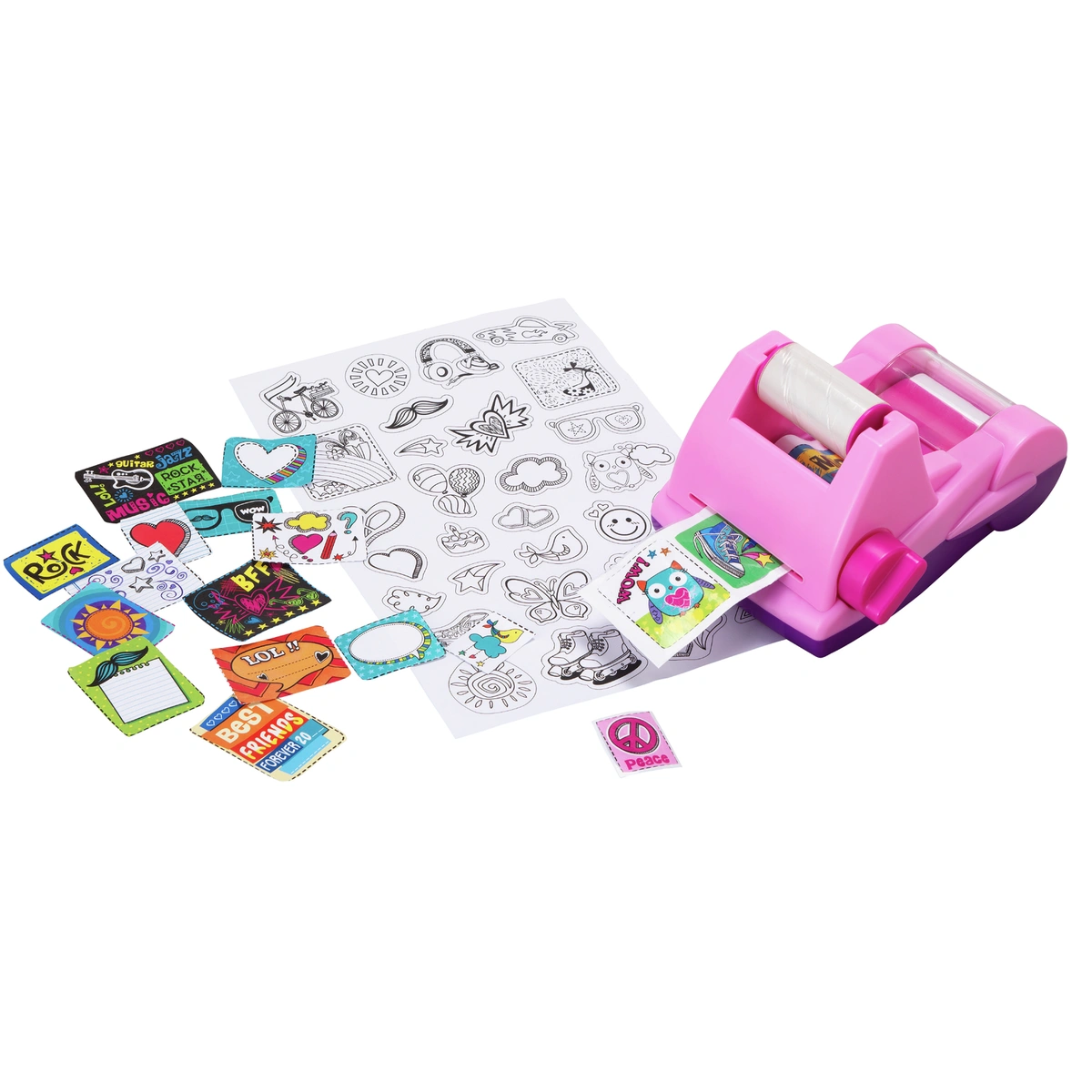 Chad Valley Be U Make Your Own Stickers Machine