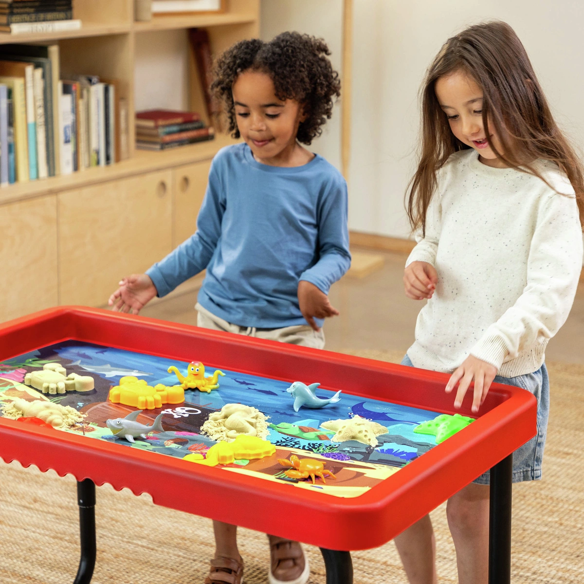 Play Tray Sea and Dino Play Mat Set