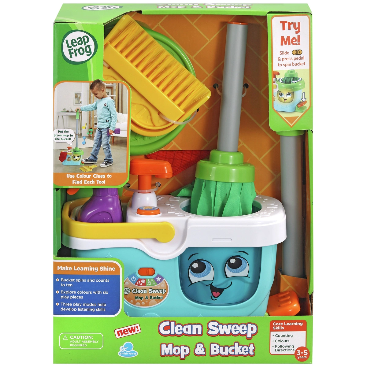 LeapFrog Clean Sweep Mop & Bucket