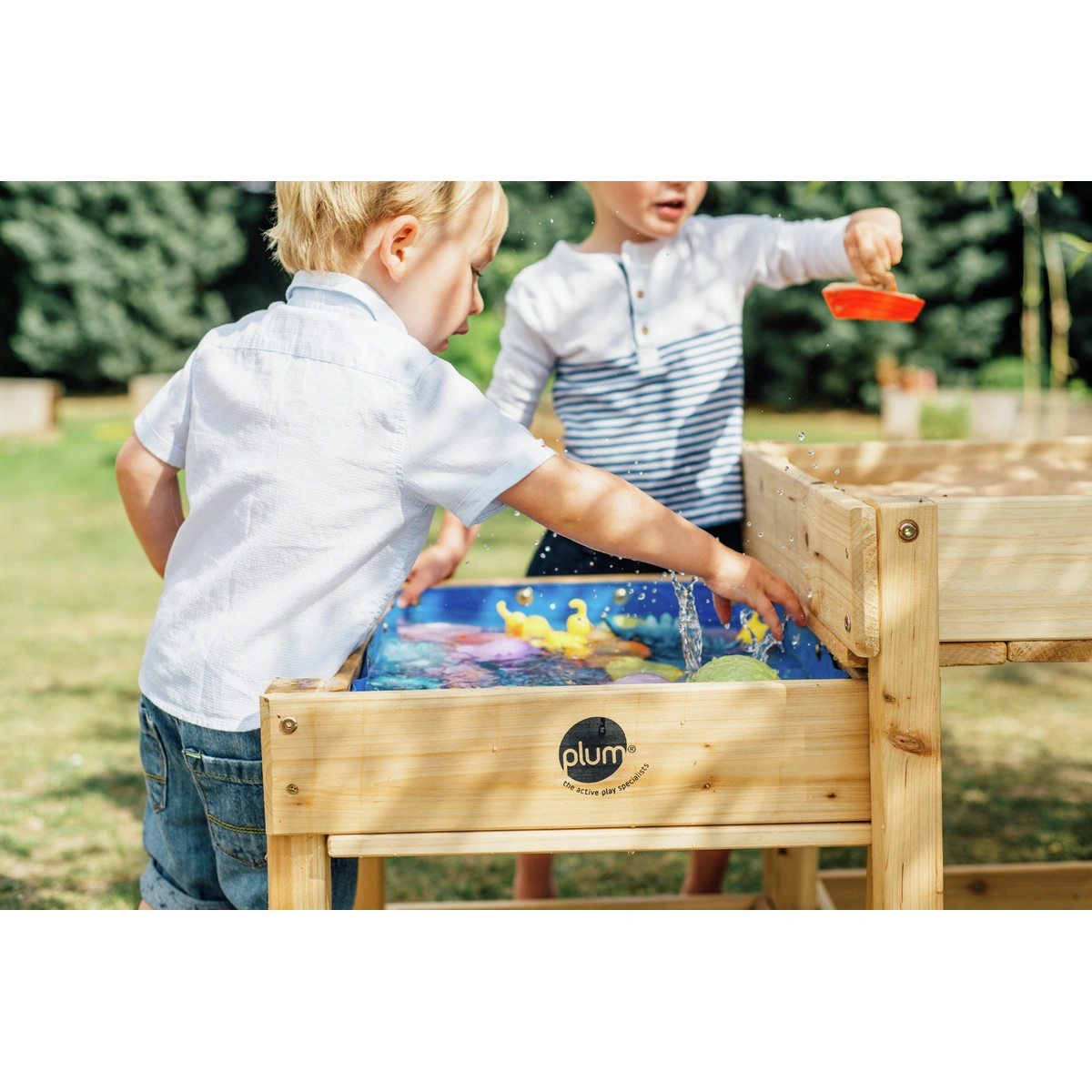 Plum Sandy Bay Wooden Sand and Water Tables