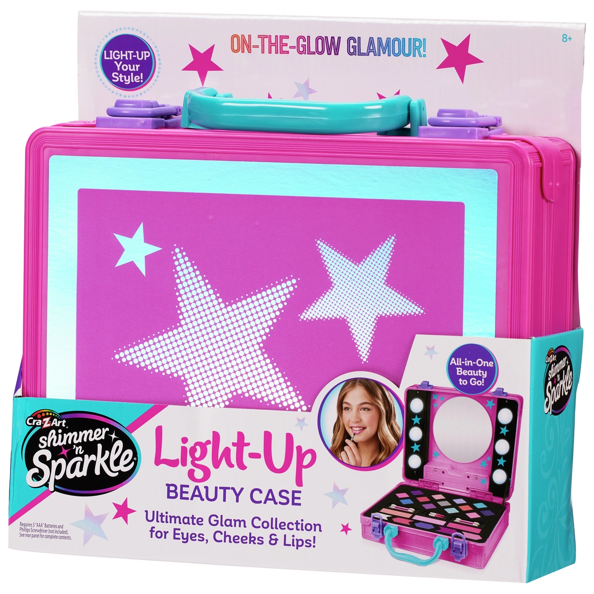 Shimmer N Sparkle Light up Beauty Case