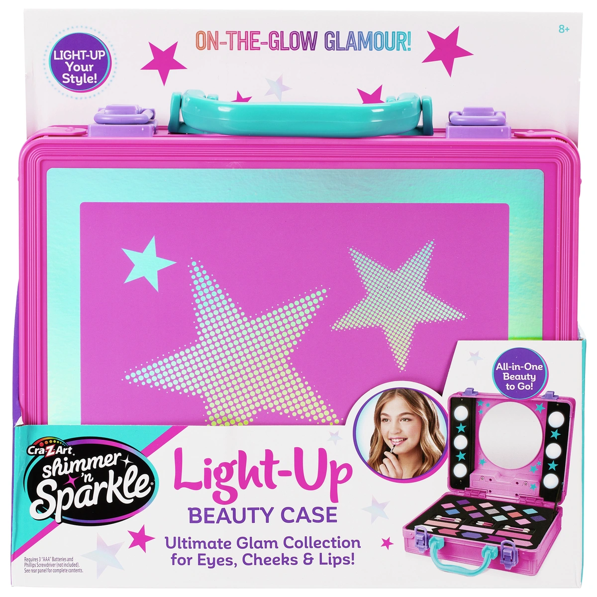 Shimmer N Sparkle Light up Beauty Case