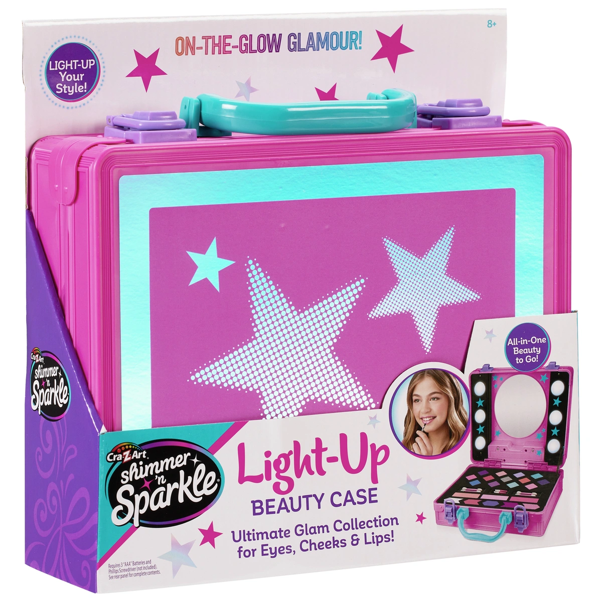 Shimmer N Sparkle Light up Beauty Case