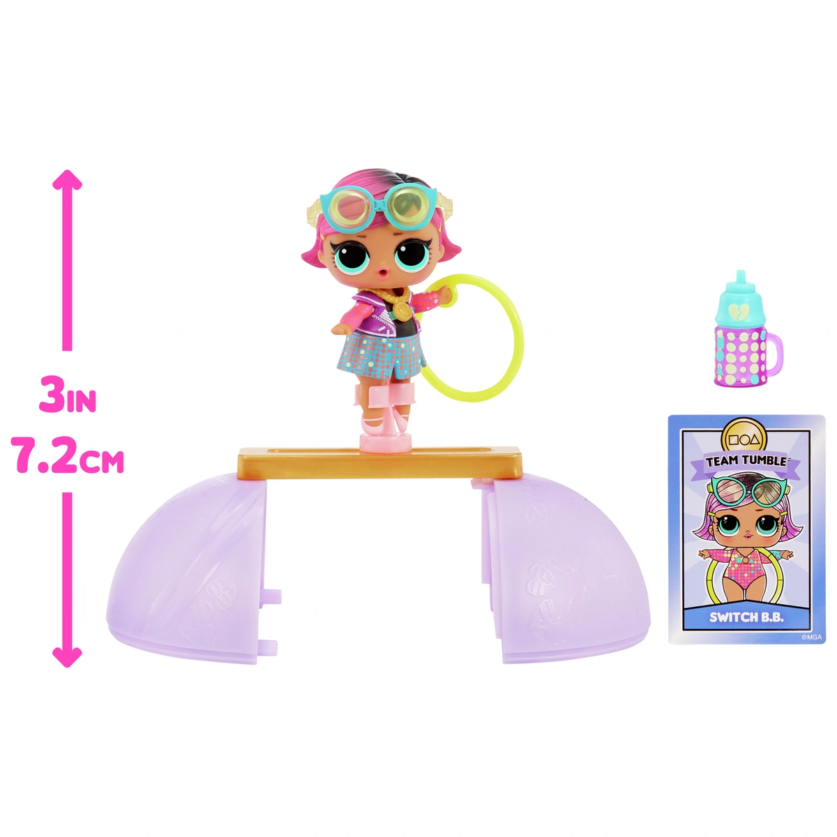L.O.L. Surprise All Star Sports Gymnastics Doll - 3inch/9cm