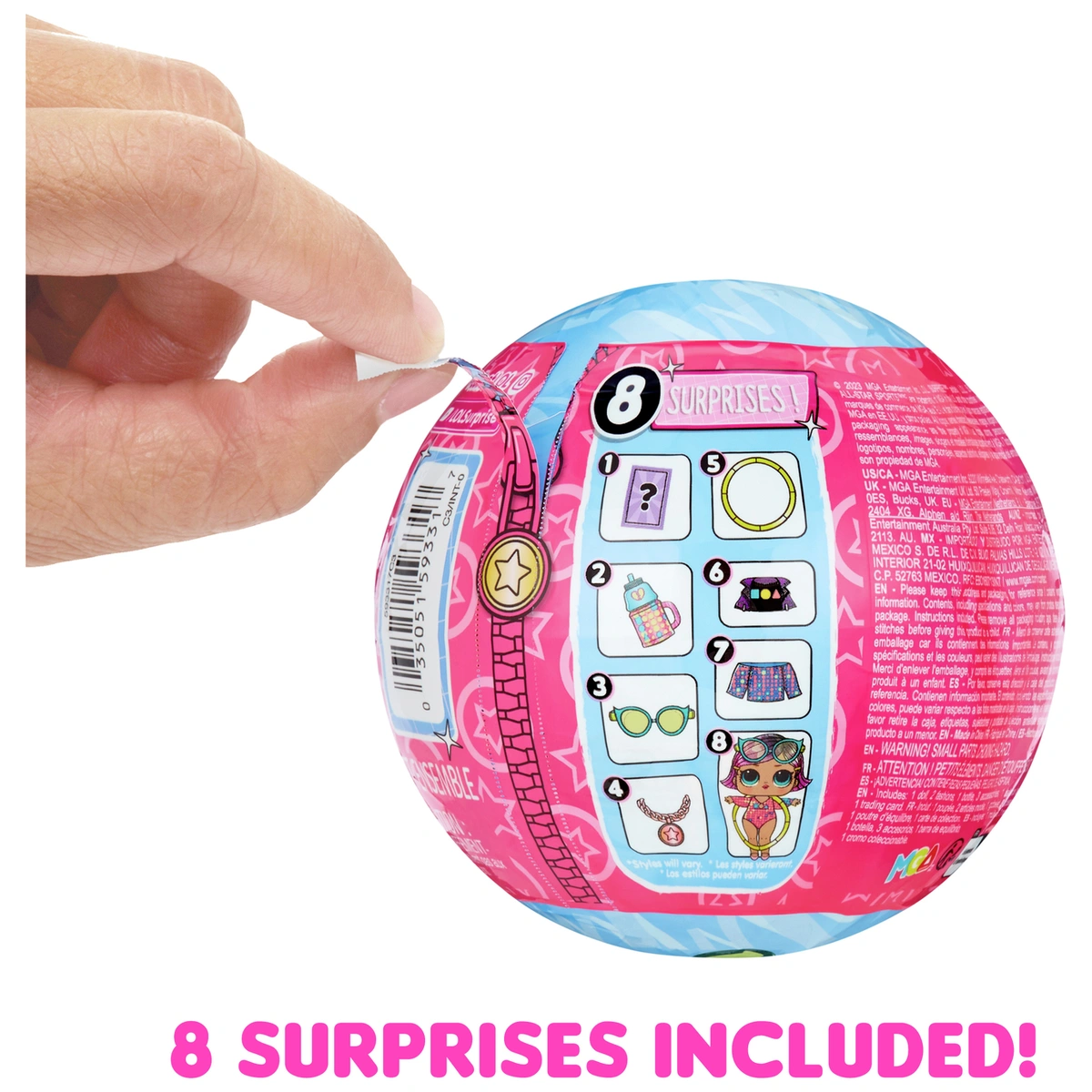 L.O.L. Surprise All Star Sports Gymnastics Doll - 3inch/9cm
