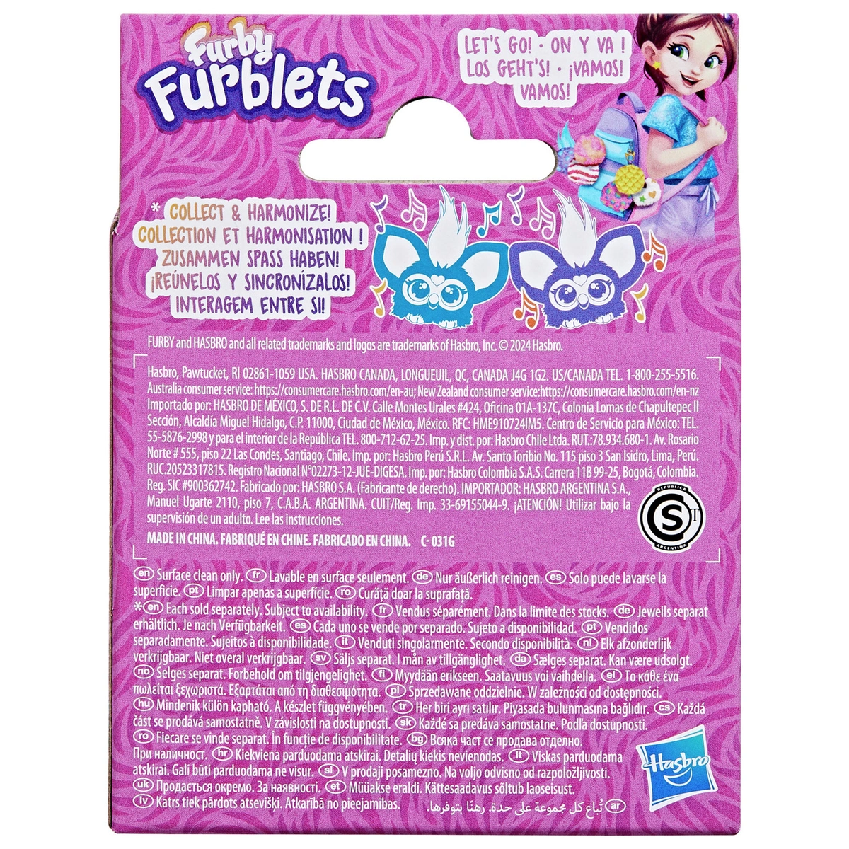 Furby Groo-Vee The Mini Electronic Furblet