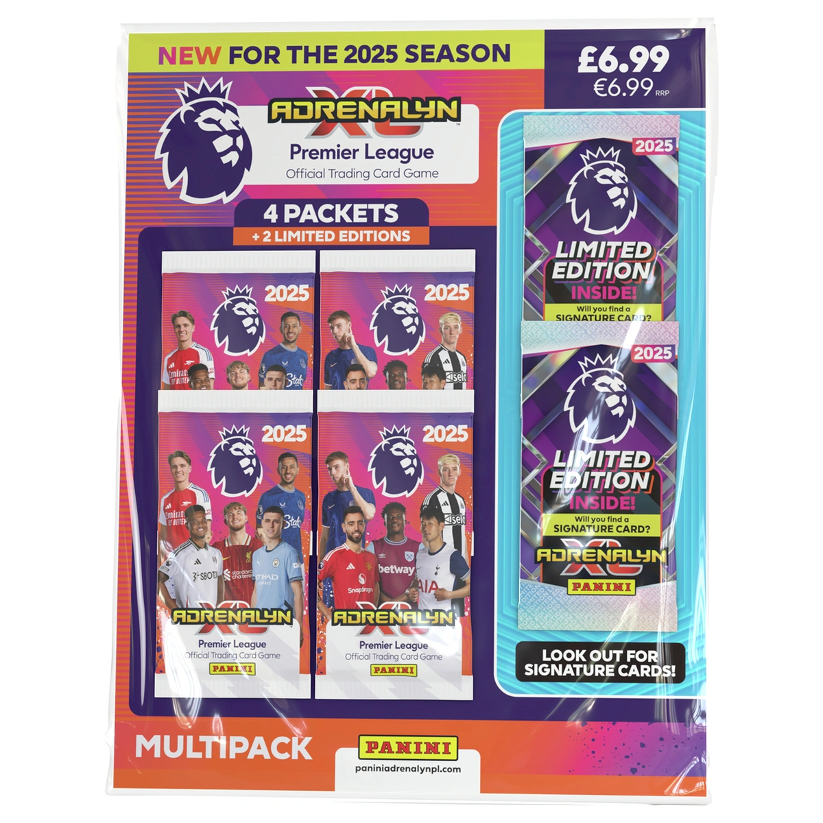 Panini Adrenalyn XL Premier League Trading Cards Multipack