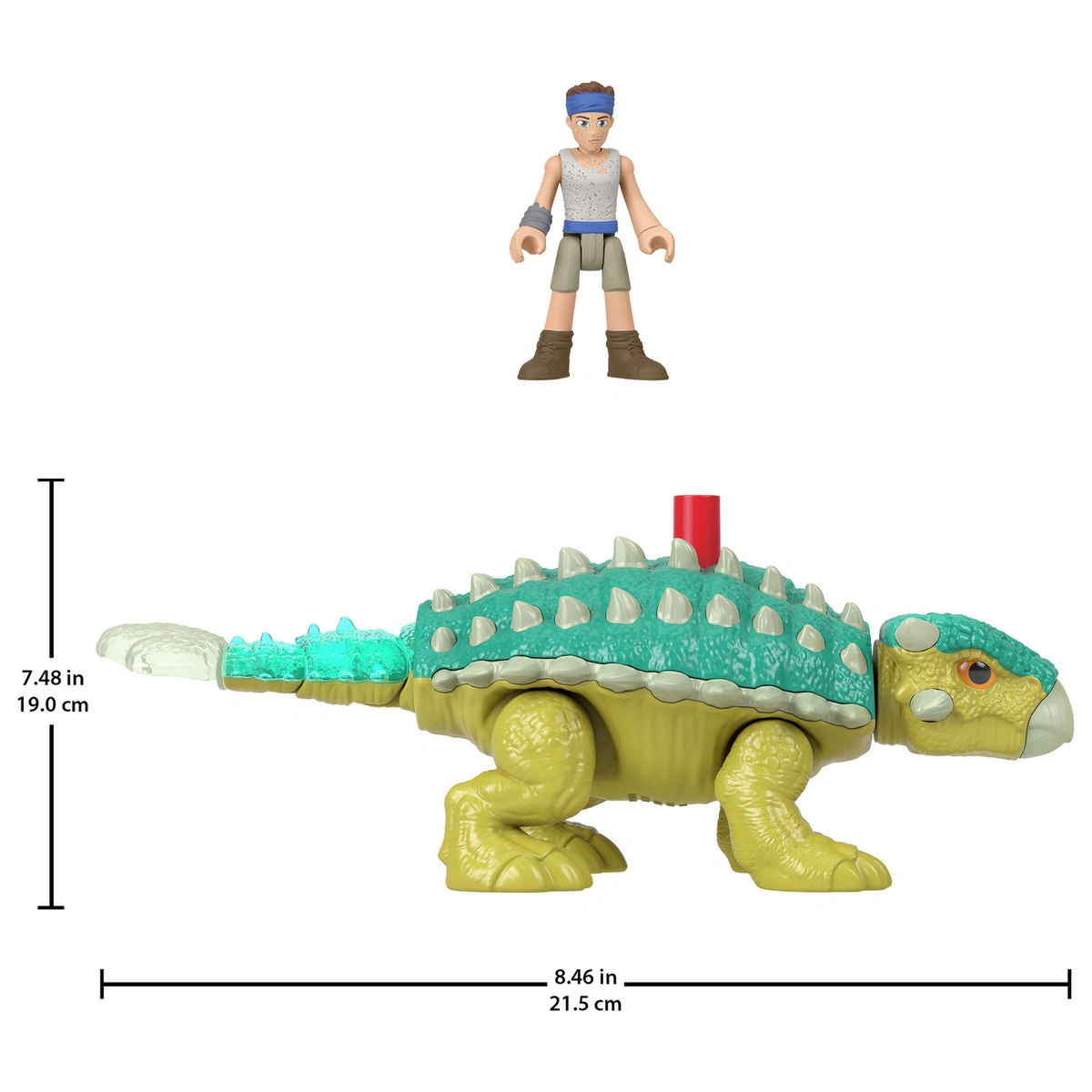 Imaginext Jurassic World Bumpy & Ben Dinosaur Toy